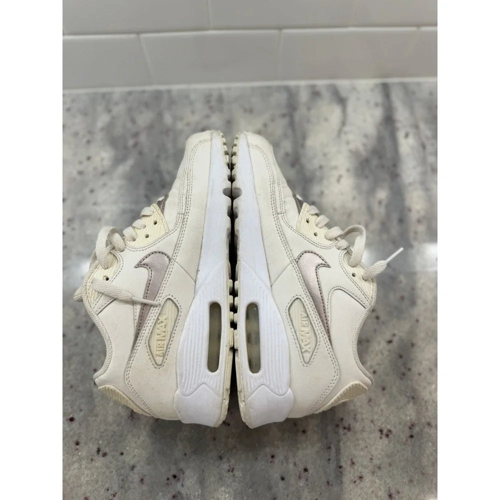 NIKE () AIR MAX 90 'Bronze/White' Girls Size 6Y